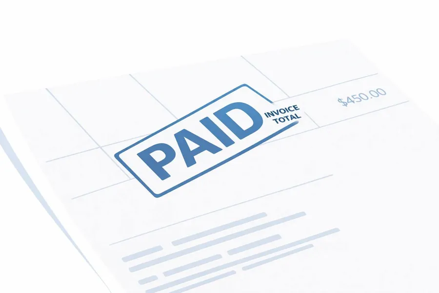 Paid at closing
